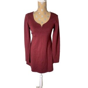 Urban Outfitters UO Women’s XL Spellbound Mini Dress Burgundy Whimsy Y2K NWT